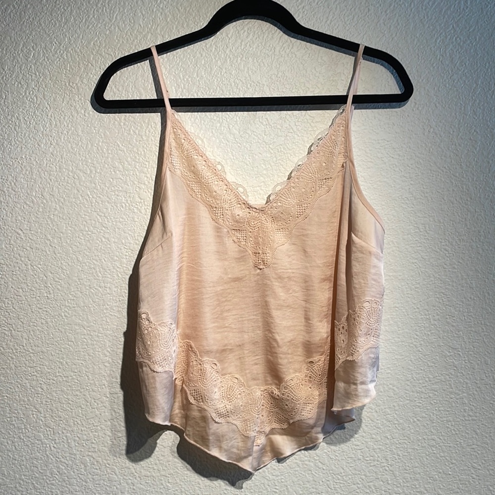 free people - pink tank top